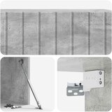 TV ormar za zid Betonska siva 98 x 41 x 30 cm Konstruirano drvo | Eponuda.com