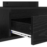  Kava Stol Crni hrast 90 x 49 x 45 cm Konstruirano drvo | shoptok.hr