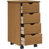  Mobilni ormar Medeno smeđa 34 x 39 x 65,5 cm Čvrsto borovo drvo | shoptok.hr