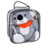  Plišana igračka koala medvjed s utezima, terapijska maskota 1,3 kg, siva, 35 cm | shoptok.hr
