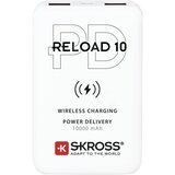 Skross Reload 10 PD\, Qi powerbank (rezervni akumulatorji) 10000 mAh Li-Ion bela prikaz stanja, (20432677) | Shoptok.si