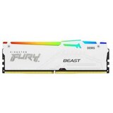 Kingston 16GB 6000MHz DDR5WRGBWhite RGB,Fury Beast (1x16GB),CL30, EXPO,XMP,1RX8, 288-pin 16Gbit | Eponuda.ba