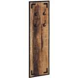 vidaXL Stalak za kapute 35 x 8 x 110 cm masivno grubo drvo manga Cijene