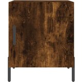  Nočna omarica dimljeni hrast 40x40x50 cm inženirski les, (20808789) | Shoptok.si