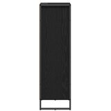 vidaXL Kupaonski ormar Crni hrast 40 x 30 x 100 cm Konstruirano drvo | shoptok.hr