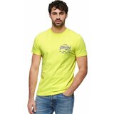 Superdry neon žuta muška majica SDM1011922A-24K Cene