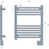 Adler LED kopalniški radiator lestev 400W AD7823 | Shoptok.si
