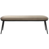Unique Furniture Bež klop iz umetnega usnja Gain – | Shoptok.si