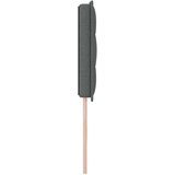  LED glava kreveta s LED trakama Tamno siva 144 cm tkanina | shoptok.hr