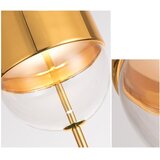 Toolight stropna staklena viseća svjetiljka metalna zlatni APP549-1CP | shoptok.hr
