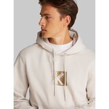 Calvin Klein Jeans Sweater majica bež / smeđa | shoptok.hr
