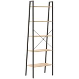  Samostojeće police s 5 razina svjetlosmeđe i crne 56x35x174 cm | Eponuda.com