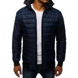DStreet Kurtka męska pikowana bomber jacket granatowa | shoptok.hr