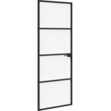  Vrata za dom 76 x 201,5 x 3,5 cm Aluminij i kaljeno staklo | shoptok.hr