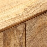 vidaXL Komoda 53x35x72 cm trden mangov les | Shoptok.si