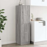 vidaXL Ormarić za lijekove boja hrasta 40x41x144,5cm konstruirano drvo | shoptok.hr