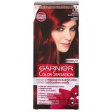 Garnier color Sensation trajna barva za lase 40 ml odtenek 4,60 Intense Dark Red | Shoptok.si