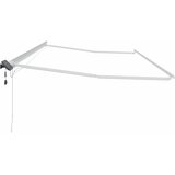  Okvir tende S LED lampica Bijelo 600 × 350 cm Aluminij | shoptok.hr