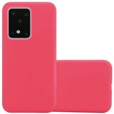 Cadorabo Case, združljiv s Samsungom v Candy Red - Zaščitni pokrov iz fleksibilnega silikona TPU, (20577176) | Shoptok.si