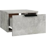  Zidni noćni ormarići 2 kom siva boja betona 34 x 30 x 20 cm | shoptok.hr