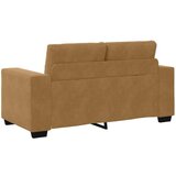 2-delni set kavčev s blazinami rjava žamet, (22054608) | Shoptok.si