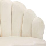 MID.YOU FOTELJ, krem barve, ekru les, tekstil | Shoptok.si