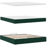  Otomanski krevet s madracem i LED 160x200 cm baršunasti | shoptok.hr