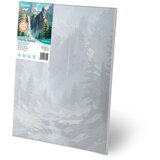 Massido platno s temeljnom bojom i uzorkom na okviriću 40x50 cm Alpski planinski krajolik | shoptok.hr