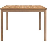  Vrtni blagovaonski stol 110 x 110 x 77 cm od masivne tikovine | shoptok.hr
