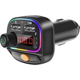 Swissten Bluetooth 5.3 FM oddajnik Hitro polnjenje 15. 5W RGB in predvajanje MP3, (5000309128) Cene