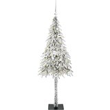 vidaXL Božično drevo med 150 LED z stojalom Bela 150 cm PE in jeklo | Shoptok.si