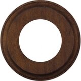  Elhard - Keramički retro jednopolni prekidač sa ramom č. 1 crna/tamno drvo | Eponuda.com