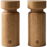 Brainstream Helsinki 2-delni set mlinčkov za začimbe, 13 cm, hrast - 1 set | Shoptok.si
