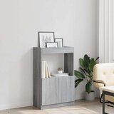 vidaXL Visoka komoda boja hrasta 63x33x100 cm od konstruiranog drva | shoptok.hr