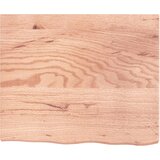 Stolna ploča svjetlosmeđa 60x50x(2-4) cm tretirana hrastovina | shoptok.hr