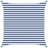 vidaXL Sončno platno Modra in bela 3 x 3 m 100% poliester Oxford, (5000241221) | Shoptok.si