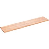 Stolna Mizna plošča svetlo rjava 180x40x4 cm obdelana trdna hrastovina, (20817913) | Shoptok.si