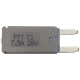  PARTS PTT Circuit Breaker Mini, type 3. Manual Reset, 7,5A C001-102-0062 standardni plosnati osigurač za auto 7.5 A smeđ Cijene