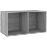 Furnova Škatla za shranjevanje plošč siva sonoma 71x34x36cm konst. les, (21956032) | Shoptok.si