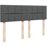  Okvir kreveta s oprugama i madrac svjetlosivi 140x200cm tkanina | shoptok.hr