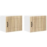 vidaXL Stenska kuhinjska omarica 2 pcs Sonoma hrast 50 x 31 x 40 cm | Shoptok.si