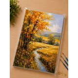  BOJENJE PO BROJEVIMA SET JESEN 40X50CM *AK u