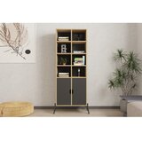 Hanah home polica za knjige lido sapphire oak antracite | ePonuda.com