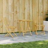 3-dijelni bistro set od bambusa | shoptok.hr
