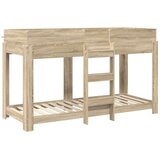  Postelja na vzkraj za otroke Sonoma hrast 75 x 190 cm, (5000142049) | Shoptok.si