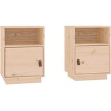 Maison Chic Dvo delni komplet Nočne omarice - Nočne mize 40x34x55 cm trdna borovina, (21687077) | Shoptok.si