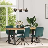  Blagovaonske stolice 4 kom tamnozelene tkanine | shoptok.hr