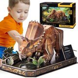 Cubicfun KUBIČNA ZABAVNA Slagalica 3D Triceratops DS1052h Cijene