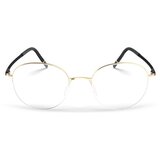  Unisex Dioptrijske naočale Silhouette Dynamic Dawn 5572 50/19 Gold | shoptok.hr