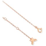 Vuch Ženska ogrlica Sanija Rose Gold, 45 cm | shoptok.hr